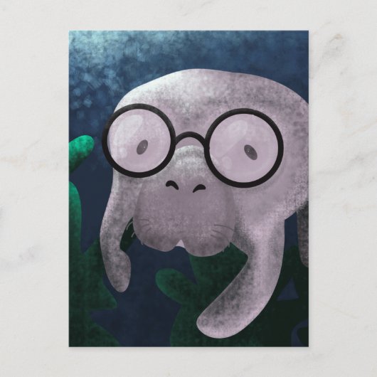 Zeekoe Ansichtkaart Briefkaart (Voorkant)