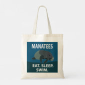 Zeekoe Dier Tote Bag (Achterkant)