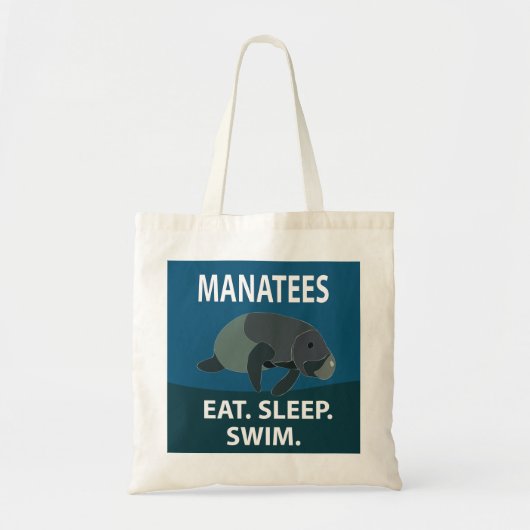 Zeekoe Dier Tote Bag (Voorkant)
