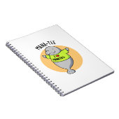 Zeekoe Grappige Dier Punt Notitieboek (Rechterzijde)