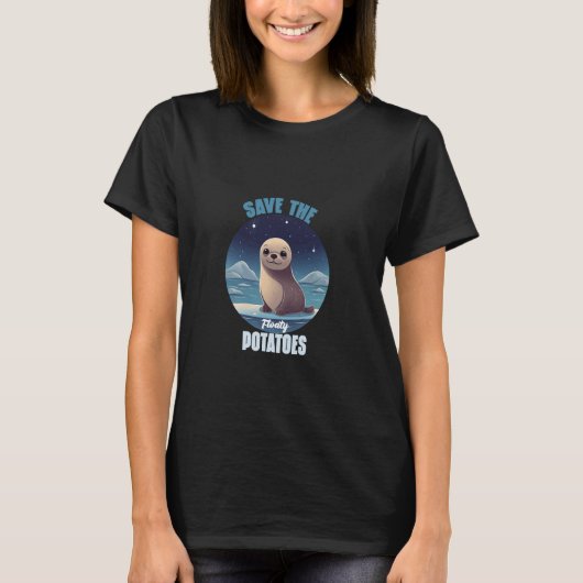 Zeekoe Manatees T-shirt (Voorkant)