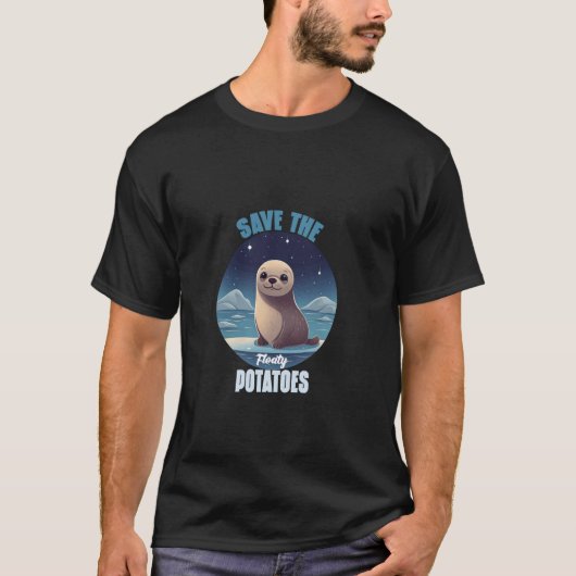 Zeekoe Manatees T-shirt (Voorkant)