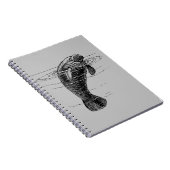 Zeekoe notitieboek (Rechterzijde)