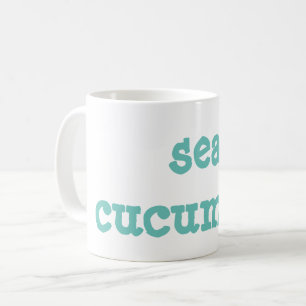 zeekomkommer koffiemok