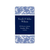 zeekoppen , terugzendadres label (Voorkant)