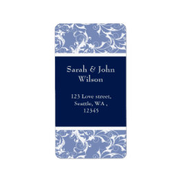 zeekoppen , terugzendadres label