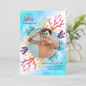 Zeekoraal Foto Kaart (Staand voorkant)