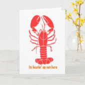 ZEEKREEFT!!! Leeg Wenskaart Kaart (Gele Bloem)