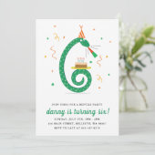 Zeekreep en cake Birthday party nodiguit_Vanilla Kaart (Staand voorkant)