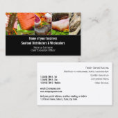 Zeekruid, verse viskwekerij visitekaartje (Voorkant / Achterkant)