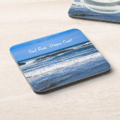 Zeekust aan de kust van de Stille Oceaan Bier Onderzetter (Linkerzijde)