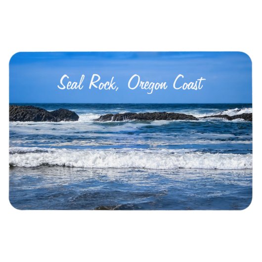 Zeekust aan de kust van de Stille Oceaan Magneet (Horizontaal)