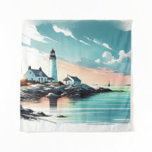 Zeekust aan de rand van Beacon