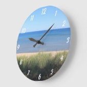 Zeekust Blauwe Groene Kust Schilderachtig Kut Grote Klok (Hoek)