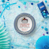 Zeekust Blauwe partij of Verloving Papieren Kommen (Feest)