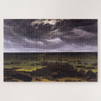 Zeekust met scheepswrak van Moonlight – Friedrich Legpuzzel