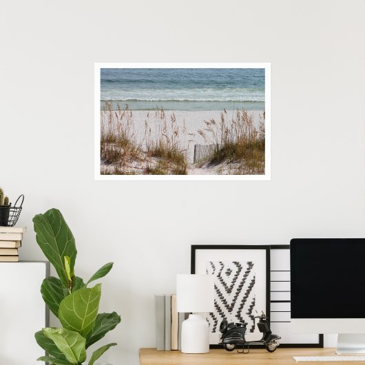 Zeekust Poster (Thuiskantoor)