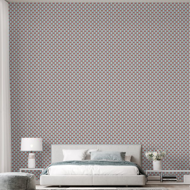 Zeekust Streep Escape Behang Decoratie (Slaapkamer)
