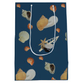 Zeekust van zeegaand zee medium cadeauzakje (Achterkant)