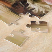 Zeekust vuurtoren op zonsondergang, puzzle legpuzzel