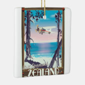 Zeeland Denemarken reisposter Keramisch Ornament (Rechts)