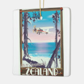 Zeeland Denemarken reisposter Keramisch Ornament (Links)