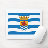 Zeeland Flag Mousepad Muismat (Met muis)