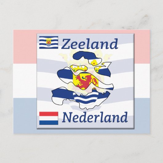 Zeeland- Nederland Briefkaart (Voorkant)