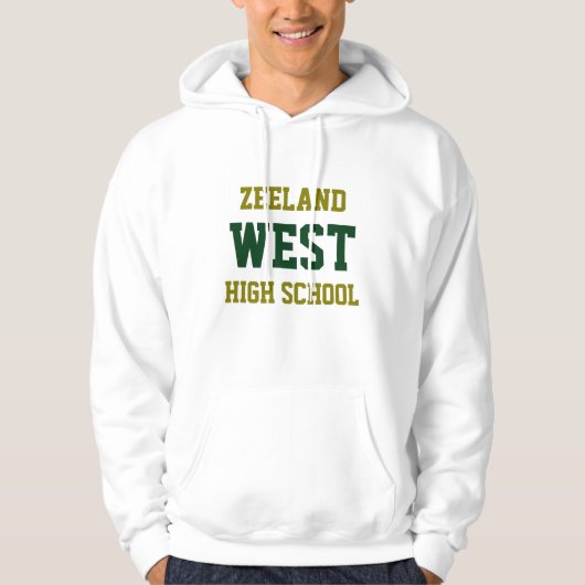 Zeeland West High School Hoodie (Voorkant)