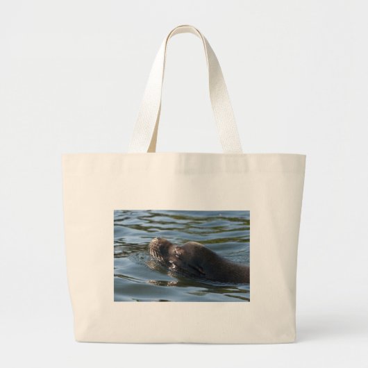 Zeeleeuw Grote Tote Bag (Voorkant)