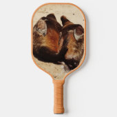 Zeeleeuwen Verliefd Pickleball Paddle (Voorkant)