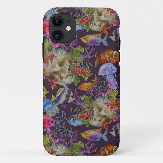 Zeeleven Grunge Patroon Case-Mate iPhone Case (Achterkant)
