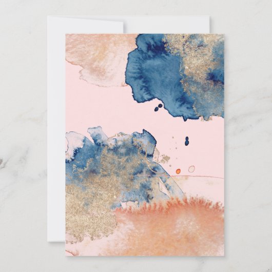 zeeleven | Het is een meisje oma Baby shower Kaart (Achterkant)