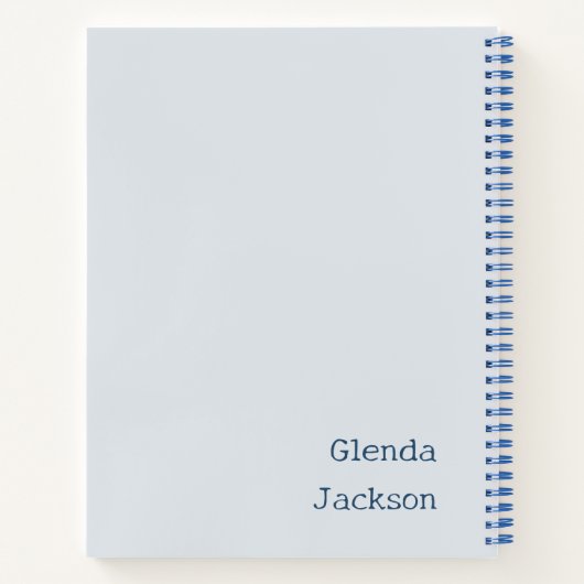 zeeleven notitieboek (Achterkant)