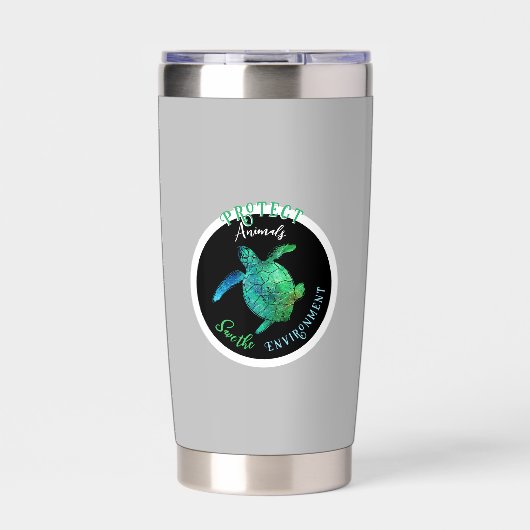 Zeeleven verklikker geïsoleerde drinkbeker (Voorkant)