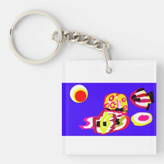 Zeeleven vreugde sleutelhanger (voorkant)