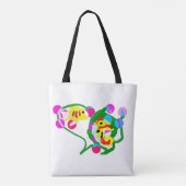 Zeeleven vreugde tote bag (Achterkant)