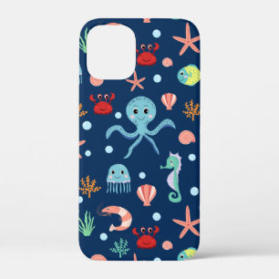 Zeelevenpatroon met Mooie Oceaan Case-Mate iPhone Case