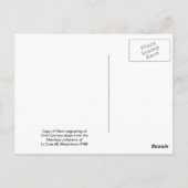 Zeelieden 1800s briefkaart (Achterkant)