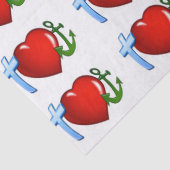 zeelieden houden van jesustissuepapier tissuepapier (Detail)