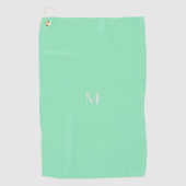 zeelieden - monogram toevoegen golfhanddoek (Voorkant)