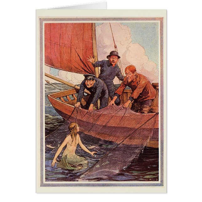  zeelieden Zeemeermin vangen (Voorkant)