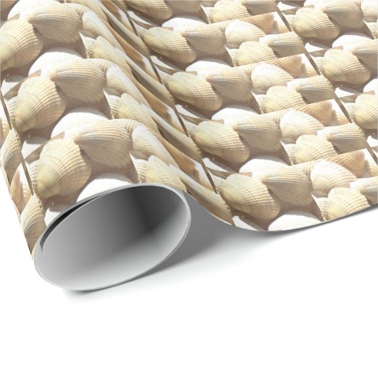 Zeeluiken Pattern Summer Natural Shades of Brown Cadeaupapier (Rol Hoek)