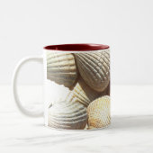 Zeeluiken, zomerstrand Exotische tropische Mok (Links)