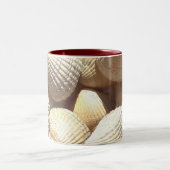 Zeeluiken, zomerstrand Exotische tropische Mok (Center)