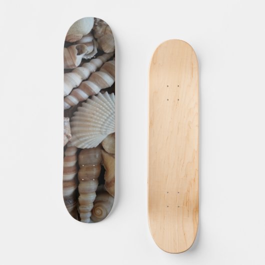 Zeeluiken Zomstrand Exotic Tropical Skateboard (Voorkant)