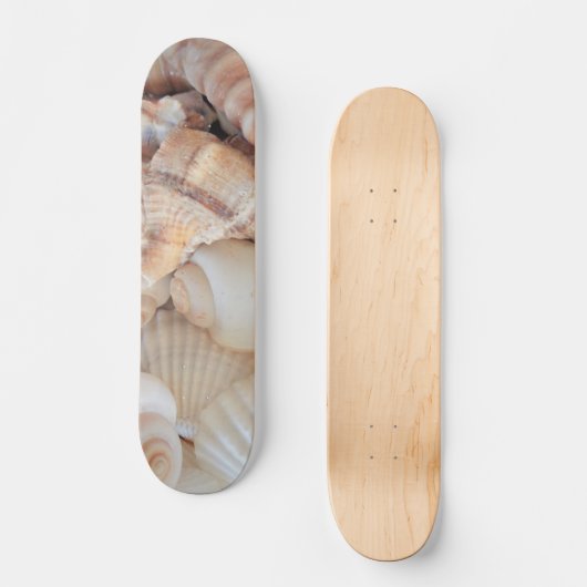 Zeeluiken Zomstrand Exotic Tropical Skateboard (Voorkant)
