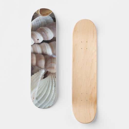 Zeeluiken Zomstrand Exotic Tropical Skateboard (Voorkant)