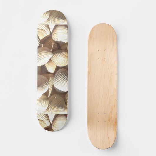 Zeeluiken Zomstrand Exotic Tropical Skateboard (Voorkant)