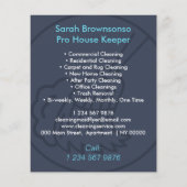 Zeemaand minimale schoonmaakbeurtvoorziening flyer (Achterkant)